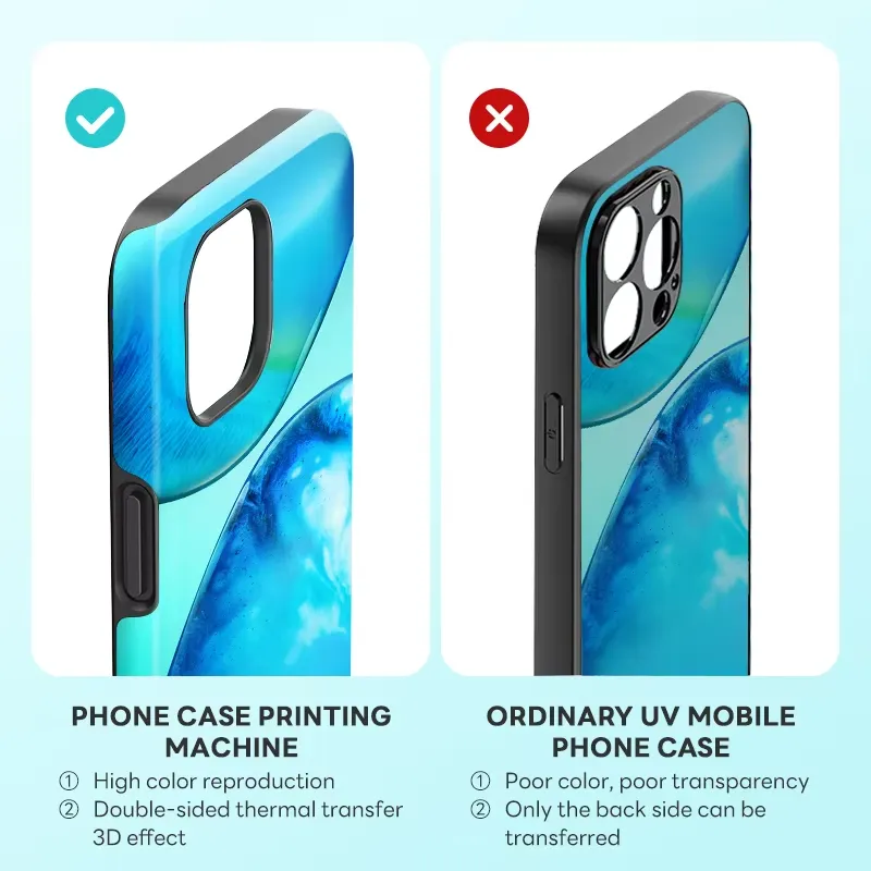 Термотрансферный пресс для суб – обзор и цена Phone Case Blank Print