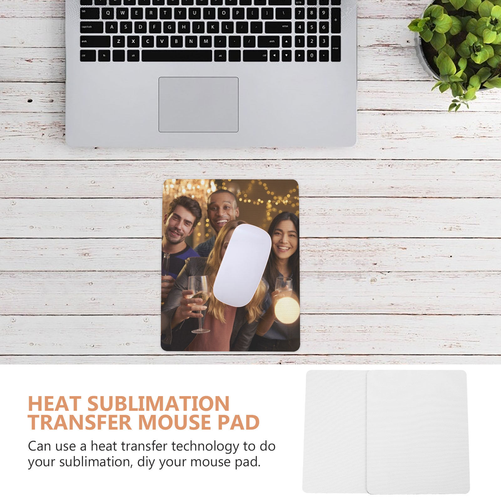 5 шт. сублимационных ковриков  – обзор и цена Mouse Pad Blank Sublimation